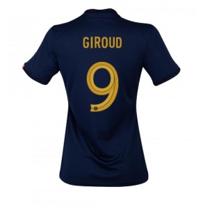 Maillot de foot France Olivier Giroud #9 Domicile Femmes Monde 2022 Manches Courte